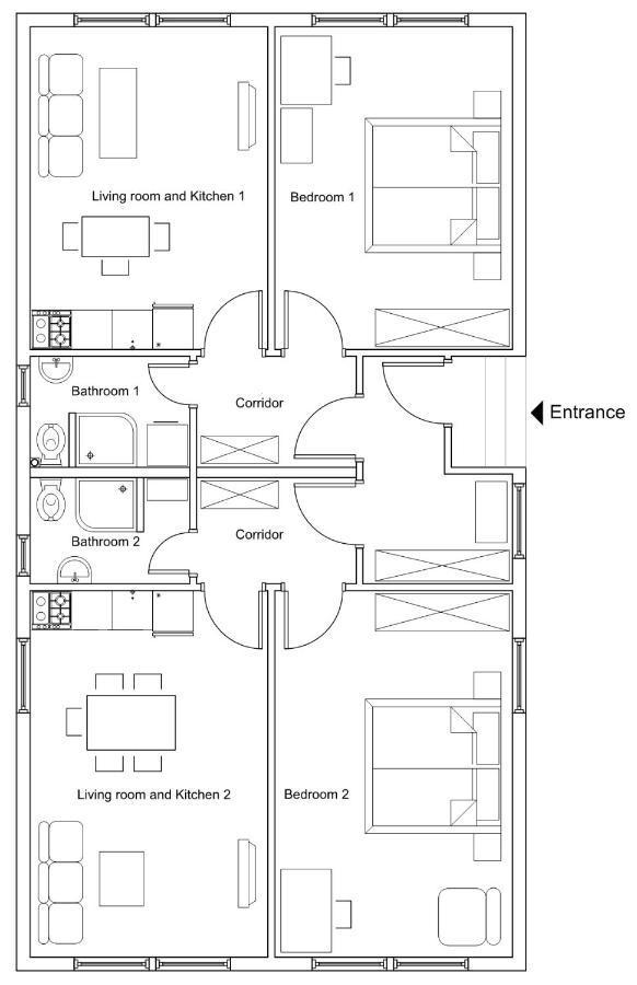 Apartment Mejtas - Center Of SJJ Buitenkant foto